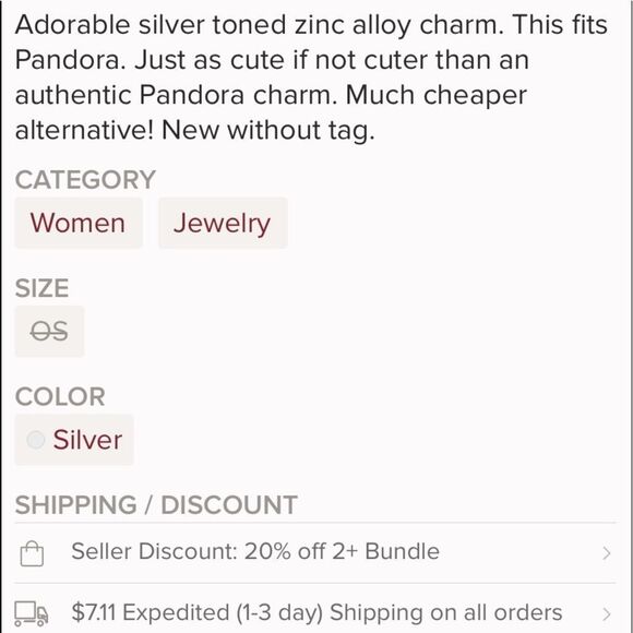 Super ADORABLE Cat with Fish Charm - Picture 3 of 3